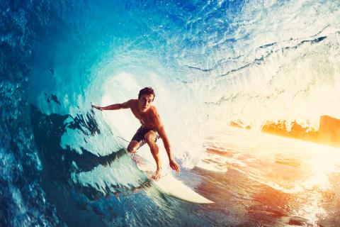 Seulement 17% des blessures de surf nécessitent une intervention chirurgicale