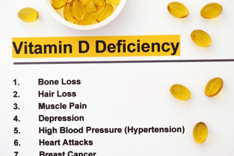 De nouveaux essais cliniques sur l’efficacité thérapeutique de la vitamine contre les symptômes dépressifs responsables d’une charge de morbidité élevée (Visuel Adobe stock 333685562)