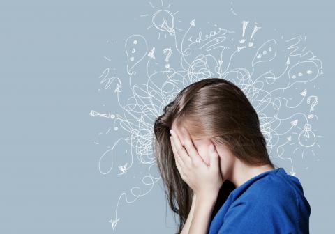 Le lien très marqué entre le TDAH, et l'anxiété et la dépression devrait mobiliser plus sérieusement l’attention des médecins (Visuel Adobe Stock 417858135)