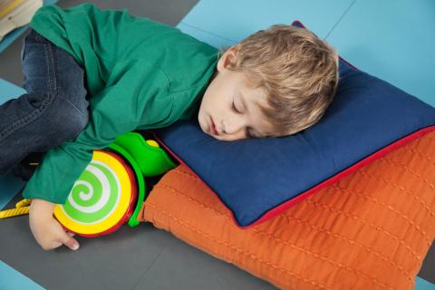 Les siestes sont un bon  marqueur du développement cérébral de l’enfant (Visuel Adobe Stock 53544648)